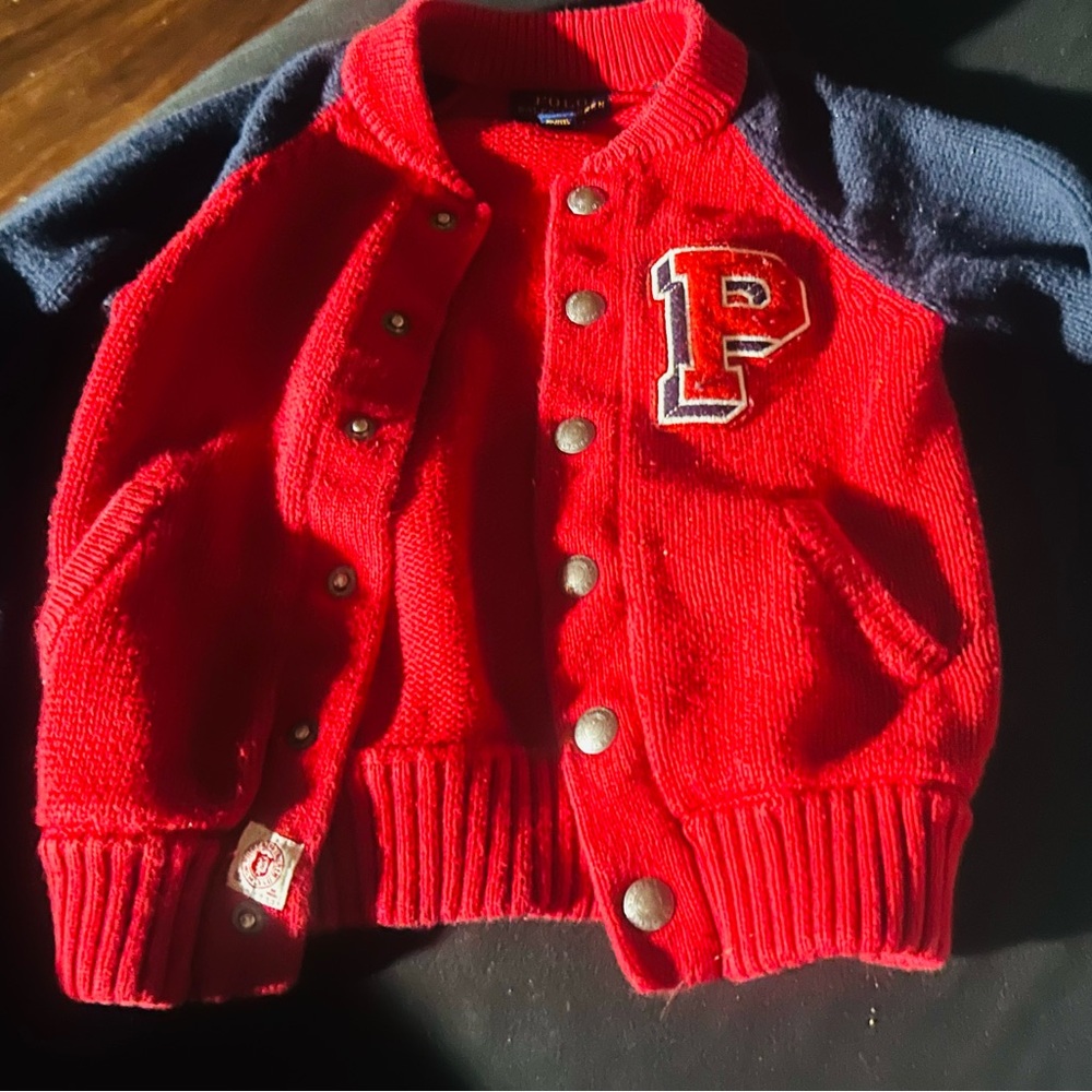Polo Ralph Lauren varsity style sweater